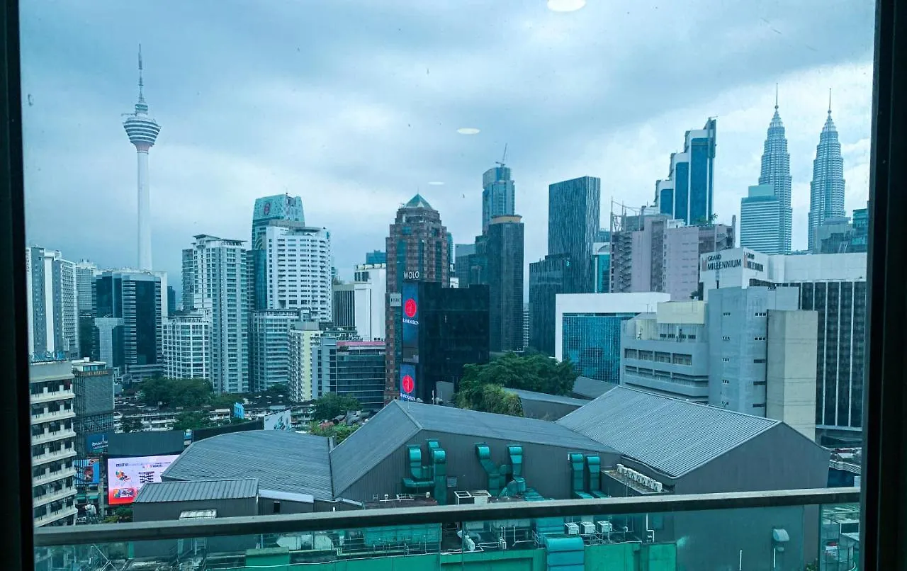 Lejlighed Bukit Bintang Fairlane Residences Twin Towers View Kuala Lumpur Malaysia