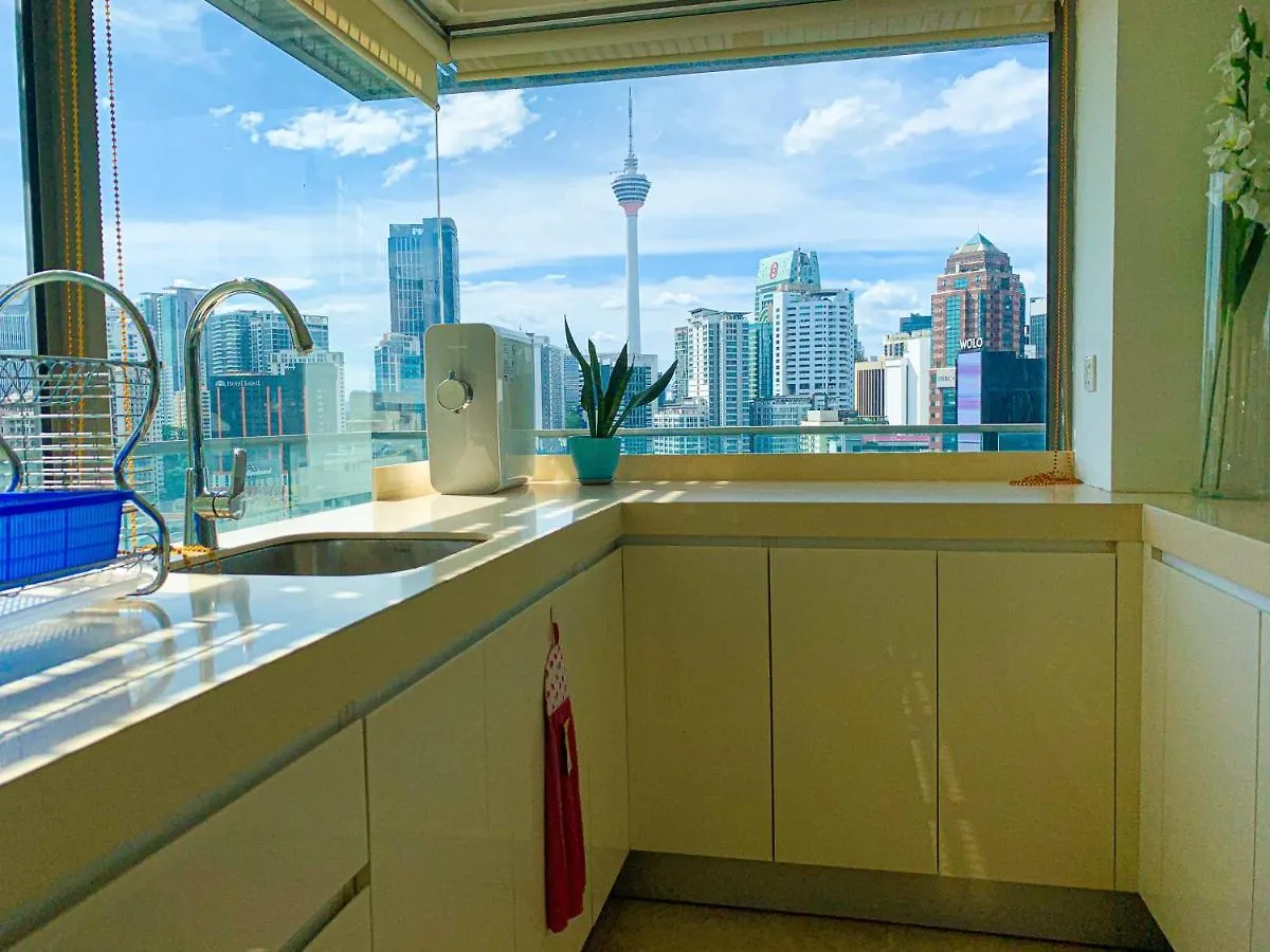 Apartment Bukit Bintang Fairlane Residences Twin Towers View Kuala Lumpur